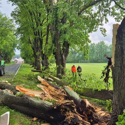 FW VG Westerburg: Unwetter wütet über Verbandsgemeinde Westerburg - Feuerwehren im Dauereinsatz