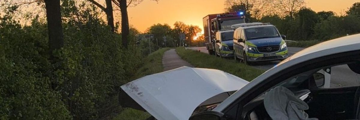 FW-Schermbeck: Verkehrsunfall auf der Dorstener Straße