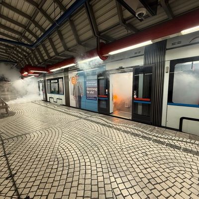 FW-GE: Vollübung der Feuerwehr Gelsenkirchen: Brand im U-Bahnbereich realitätsnah geprobt
