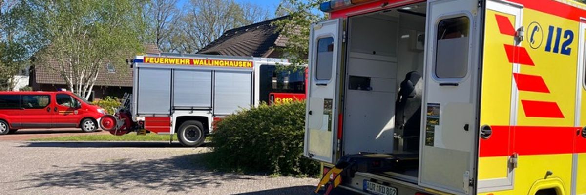 FW-AUR: Haustür rasch geöffnet
