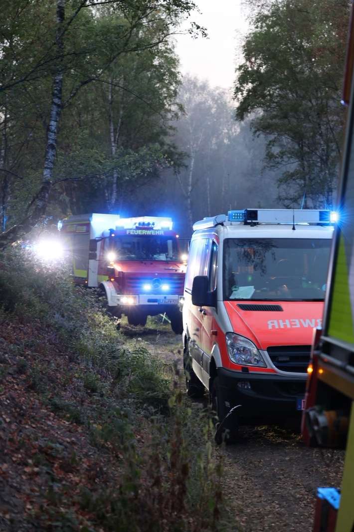FW-BN: EU Waldbrandmodul im Kreis Düren im Einsatz, 1. Folgemeldung
