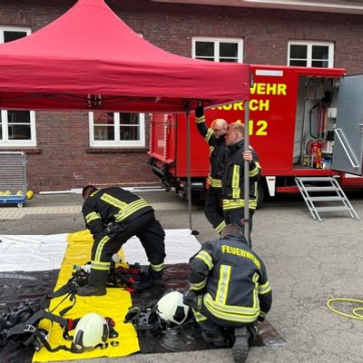 FW-AUR: Auricher Atemschutzgeräteträger absolvieren intensiven Fortbildungssonnabend
