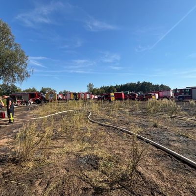 FW-ROW: Wald- und Flächenbrand zwischen Zeven und Godenstedt