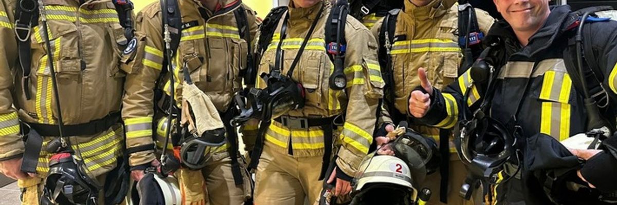 FW-OLL: Feuerwehr-Power beim Blaulichtlauf im Klimahaus in Bremerhaven