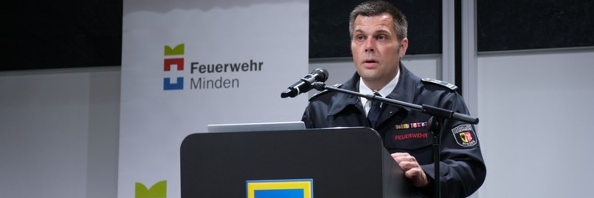 FW Minden: Halbjahresdienstversammlung der Feuerwehr Minden