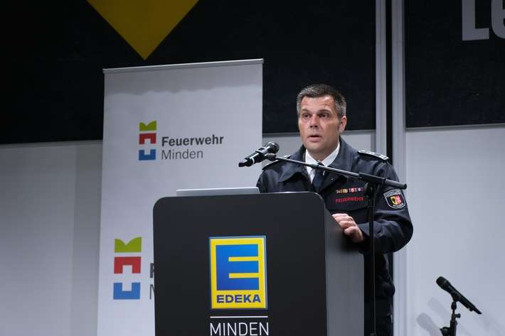 FW Minden: Halbjahresdienstversammlung der Feuerwehr Minden