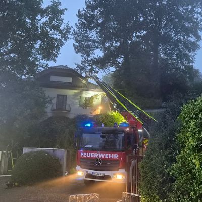 FW Pforzheim: Dachstuhlbrand in Würm