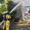 FW Weinheim: Rauchglocke über der Bergstraße - Zwei Brände beschäftigen die Feuerwehr Weinheim