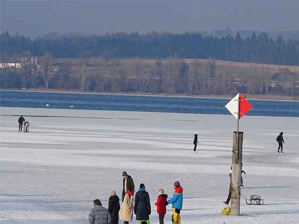 FW Reichenau: Person im Eis eingebrochen, Reichenau/Gnadensee, 07.01.2026