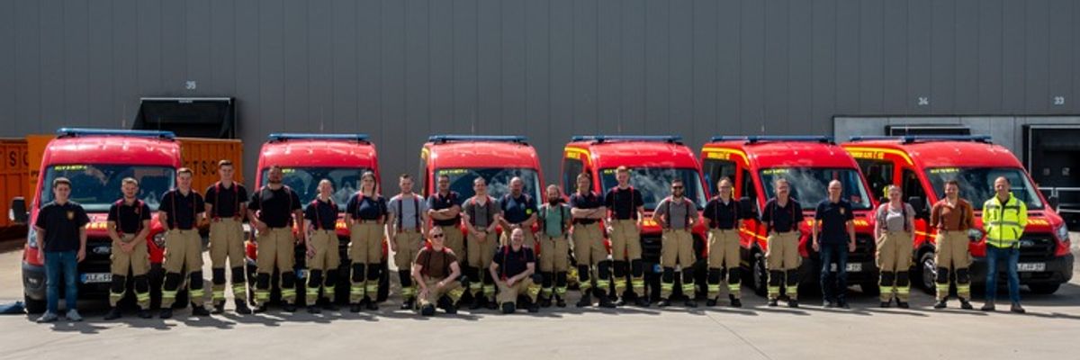 FW-KLE: Fahrsicherheitstraining für neue Mannschaftstransportfahrzeuge