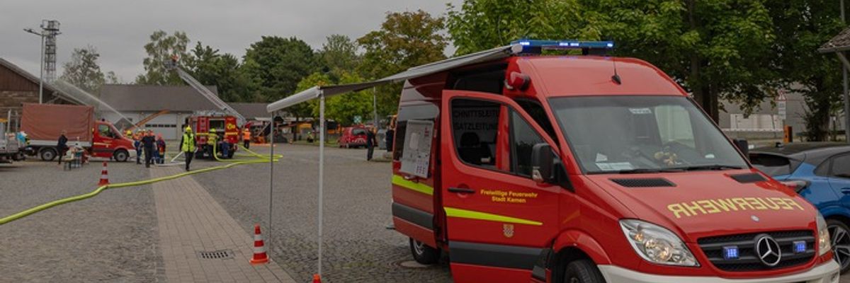 FW Kamen: Stadtübung der Jugendfeuerwehr