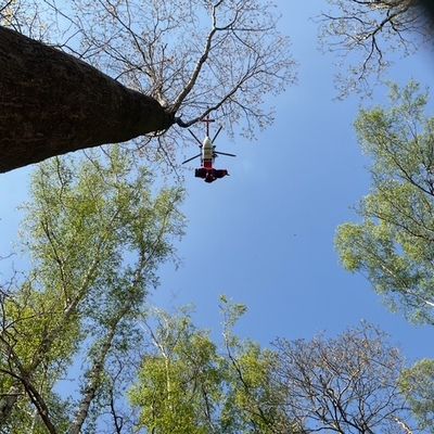 FW-DO: Gestürzter Mountainbikefahrer im Wald