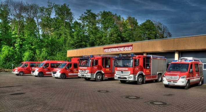 FW Weinheim: Feuerwehr hautnah, ein Blick hinter die Kulissen der Wache Süd