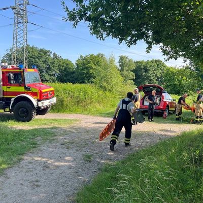 FW-EN: Rettung nach Fahrradunfall im Wald am Nacken - Erster Waldrettungspunkt beeinflusste Einsatz positiv
