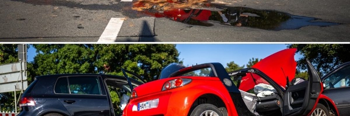 FW Ense: Verkehrsunfall -MANV 1- B516 Bittinger Haarweg