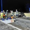 FW-BN: Fünf Verletzte bei Verkehrsunfall auf der A 565
