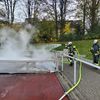 FW-EN: Brand eines Hochsprungkissens auf dem Sportplatz am Ochsenkamp
