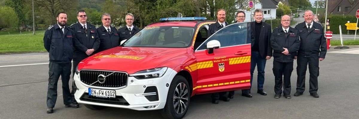 FW-EN: Neuer Kommandowagen für die Feuerwehr Wetter (Ruhr)