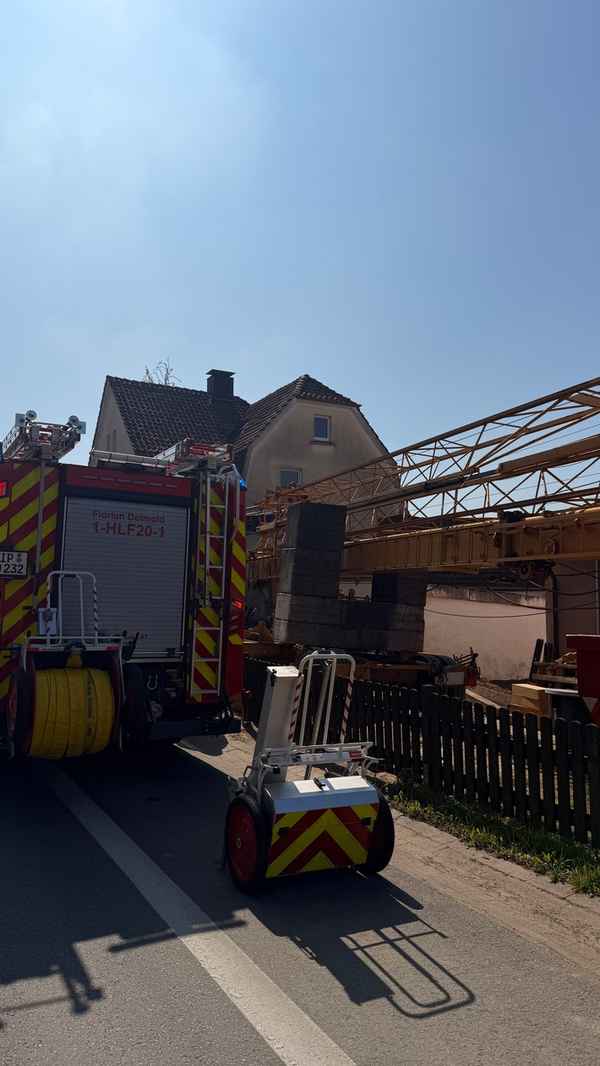 FW-DT: Technische Hilfeleistung - Eingeklemmte Person