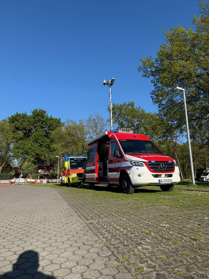FW-OLL: Unklarer Geruch in Wohn- und Pflegeheim in Wardenburg - Fachberater Gefahrgut im Einsatz