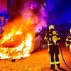 FW-AUR: PKW in Flammen