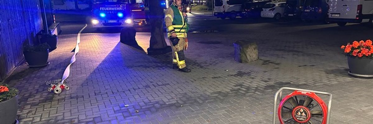 FW Weinheim: Brennender Müllsack im Betreuungszentrum sorgt für Feuerwehreinsatz