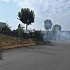 FW Pulheim: Vegetationsbrand in Pulheimer Industriegebiet
