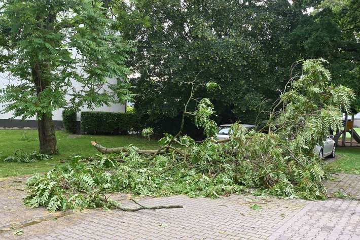 FW Pulheim: Hitzegewitter bringt Sturmböen nach Pulheim