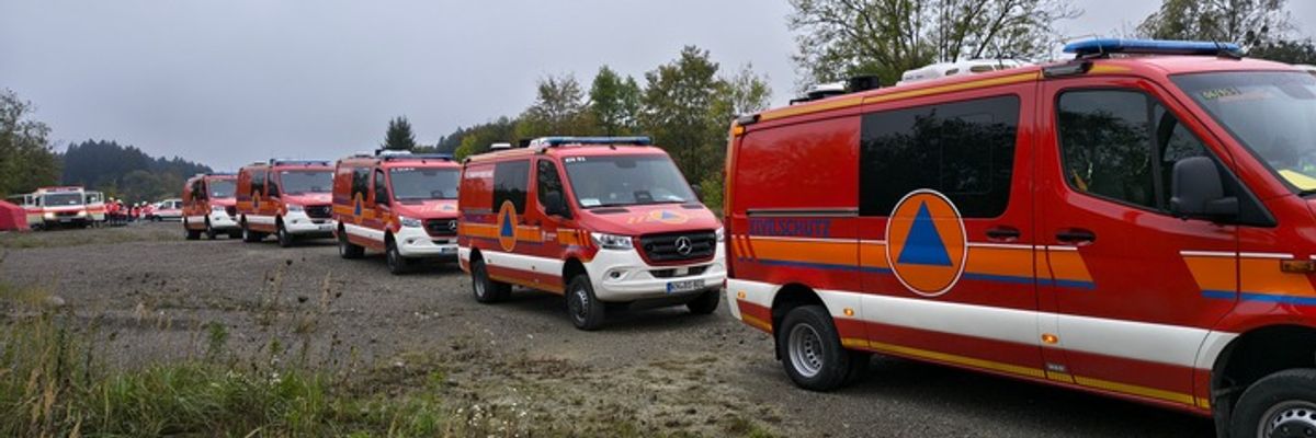 FW Konstanz: Feuerwehr Konstanz beteiligt sich an KÜH-Übung in Schwackenreute