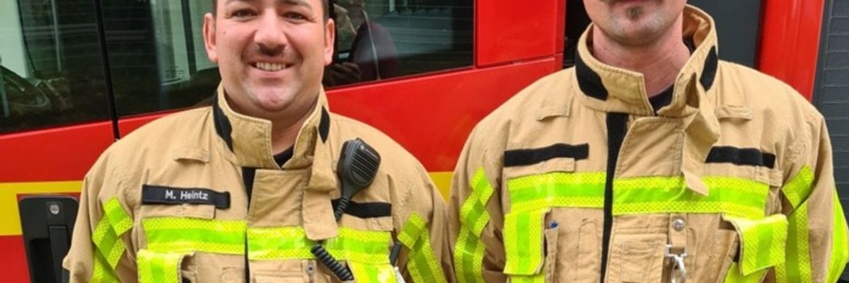 FW Bergheim: Aktion "NovemBart": Feuerwehrleute lassen sich wieder Bart für guten Zweck wachsen