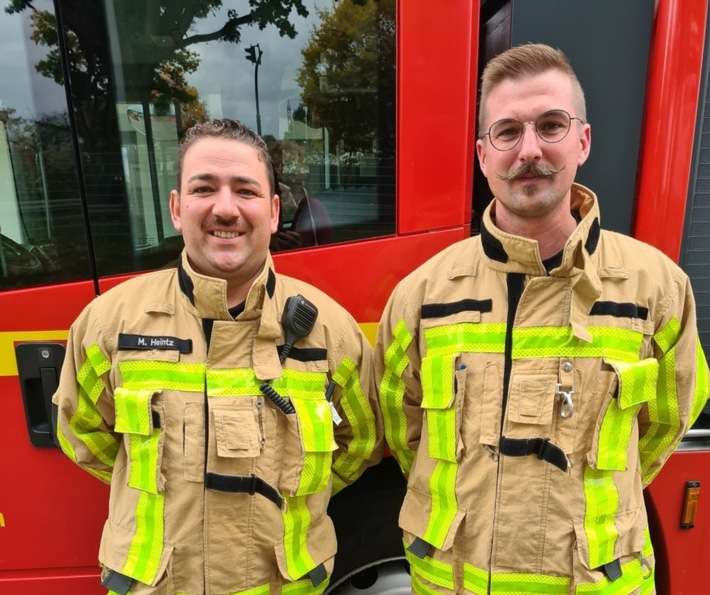 FW Bergheim: Aktion "NovemBart": Feuerwehrleute lassen sich wieder Bart für guten Zweck wachsen