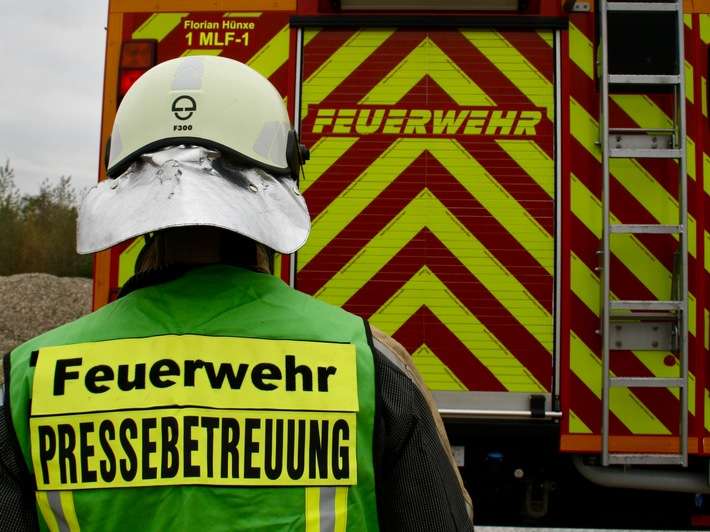 FW Hünxe: Feuerwehreinsatz in der Nacht