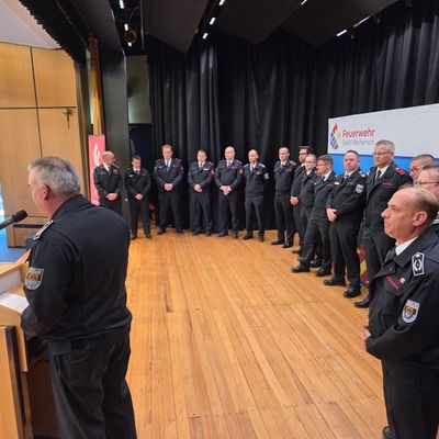 FW Mechernich: Jahresdienstbesprechung der städtischen Feuerwehr am 09. Mai 2025