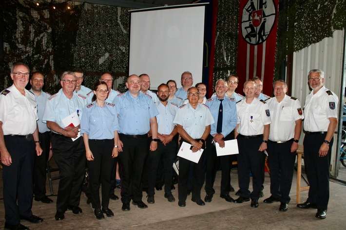 FW-ROW: Delegiertenversammlung des Kreisfeuerwehrverbandes Bremervörde e. V. in Breddorf