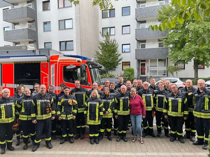 FW-NE: Letzter Dienstabend von Norbert Sinthern