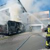 FW Königswinter: Brand eines Wohnmobils in Königswinter-Ittenbach.