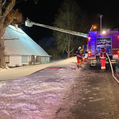 FW Minden: Feuer in Fachwerkhaus rechtzeitig entdeckt