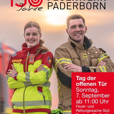 FW Paderborn: Breslauer Str am Sonntag teilweise gesperrt - Tag der offenen Tür der Feuerwehr Paderborn