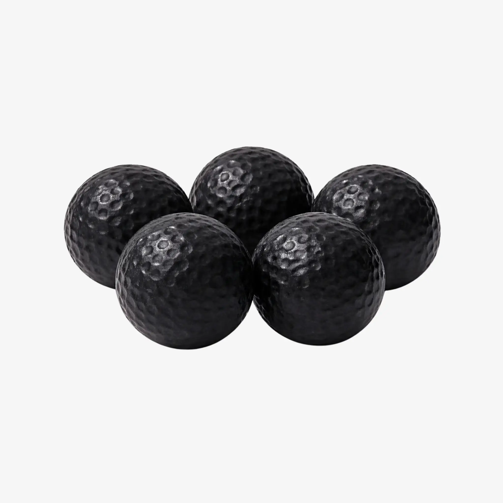 Minigolfbälle aus PU (5er Set) in Schwarz
