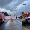 FW Bad Honnef: Umgestürzter LKW auf der A3 bei Bad Honnef sorgt für stundenlange Vollsperrung