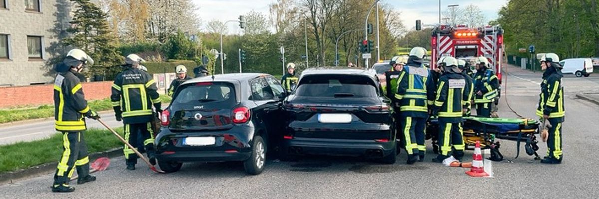 FW-BO: Verkehrsunfall auf der Berliner Straße in Wattenscheid am Mittwochabend