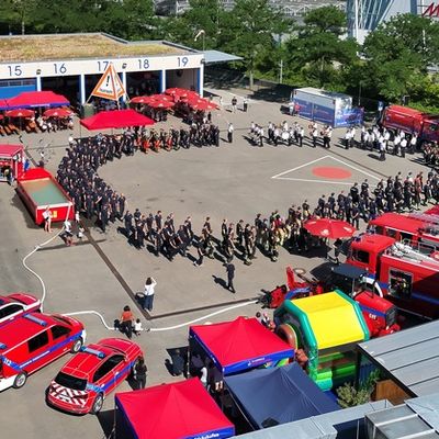 KFV Bodenseekreis: Feuerwehrwettkämpfe in Friedrichshafen finden großen Anklang