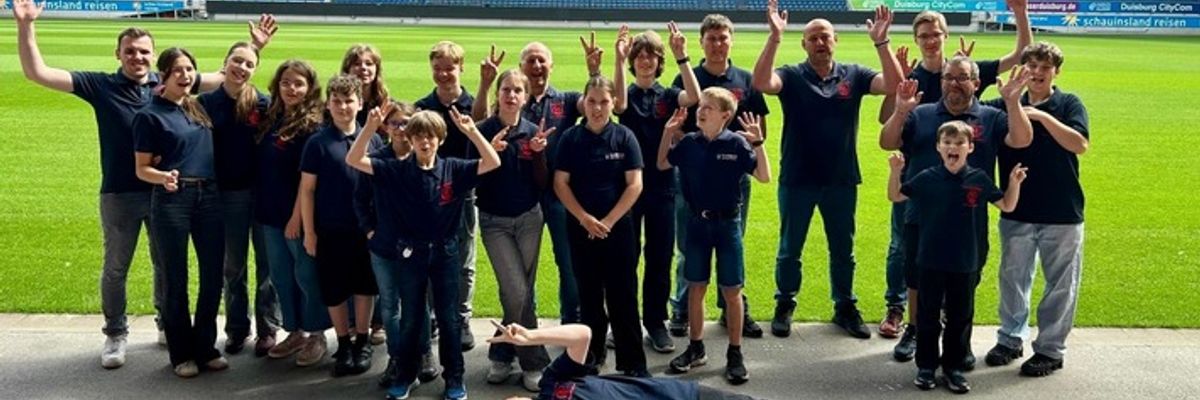 FW Rheurdt: MSV-Arena, Christoph 9 und vieles mehr: Wochenendausflug der Jugendfeuerwehr Schaephuysen