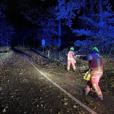 FW-Velbert: Erste Herbststürme sorgen für zahlreiche Feuerwehreinsätze in Velbert