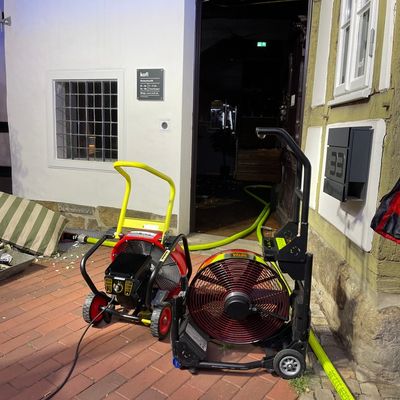 FW Minden: Entstehungsbrand im Museumscafe