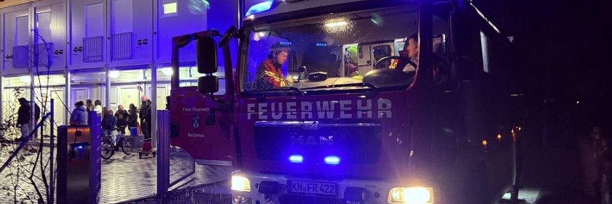 FW Reichenau: Ausgelöste Brandmeldeanlage in der Gemeinschaftsunterkunft, 30.11.2025, Reichenau-Mittelzell