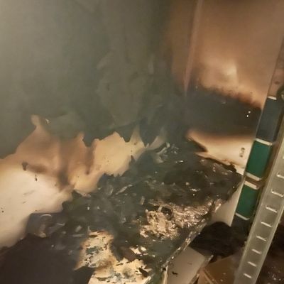 FW Dinslaken: Kellerbrand am Bahnhofsplatz