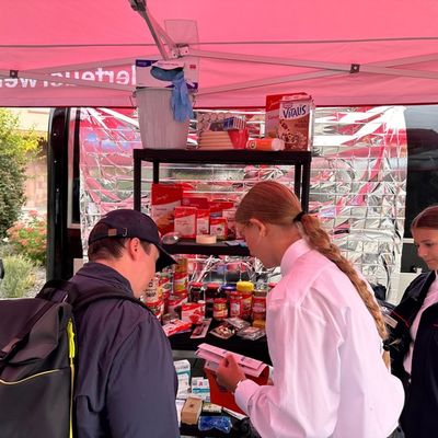 FW Weinheim: Feuerwehr Weinheim informiert am bundesweiten Warntag auf dem Dürerplatz