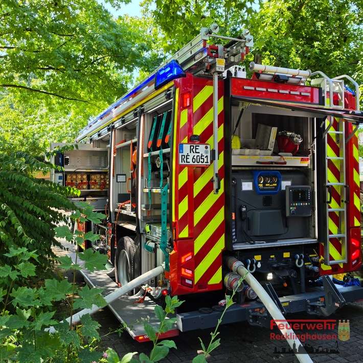 FW-RE: Wohnungsbrand in Recklinghausen-Hochlar