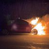 FFW Bergen: PKW Brand
